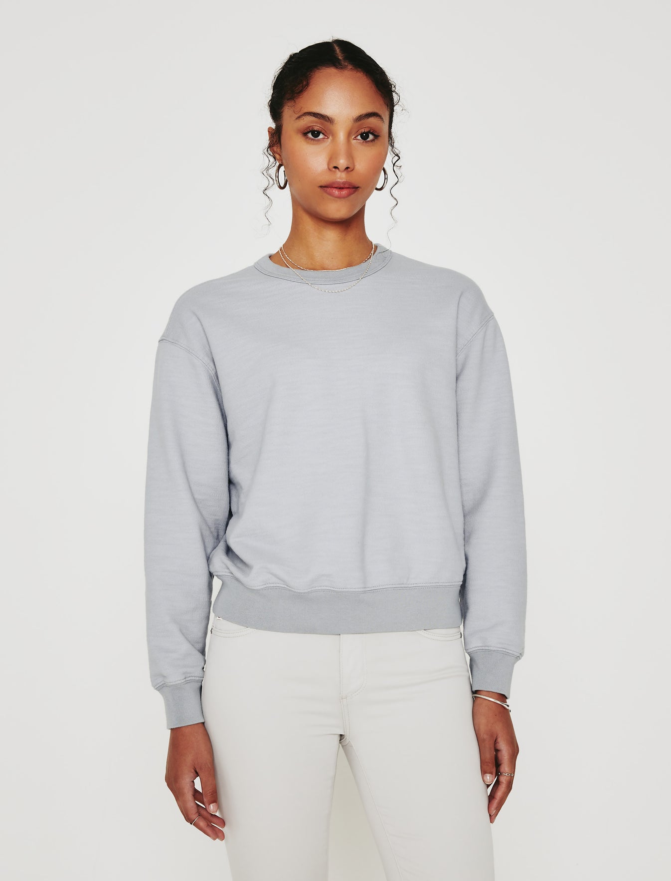 Nova Crew|Relaxed Crew Neck Sweatshirt